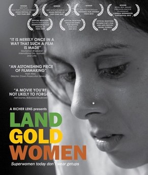 Land Gold Women poster