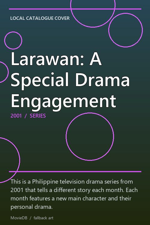 Larawan: A Special Drama Engagement poster