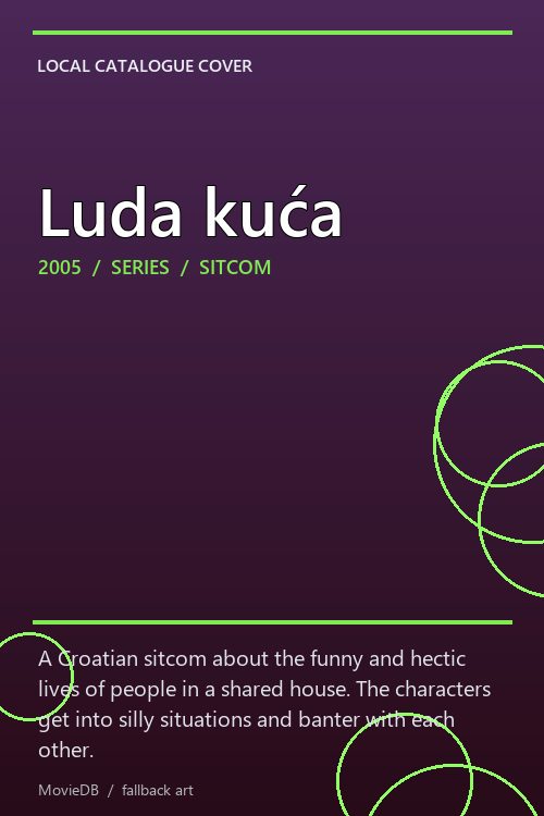 Luda kuća poster