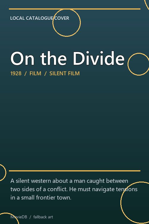 On the Divide poster