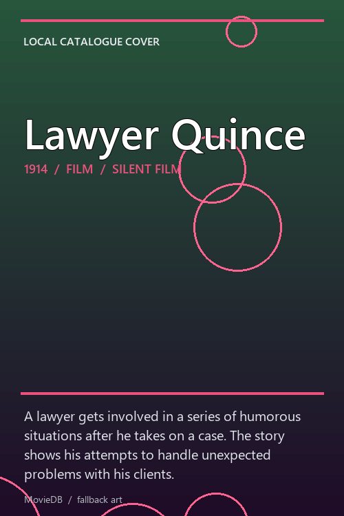 Lawyer Quince poster