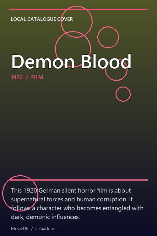 Demon Blood poster