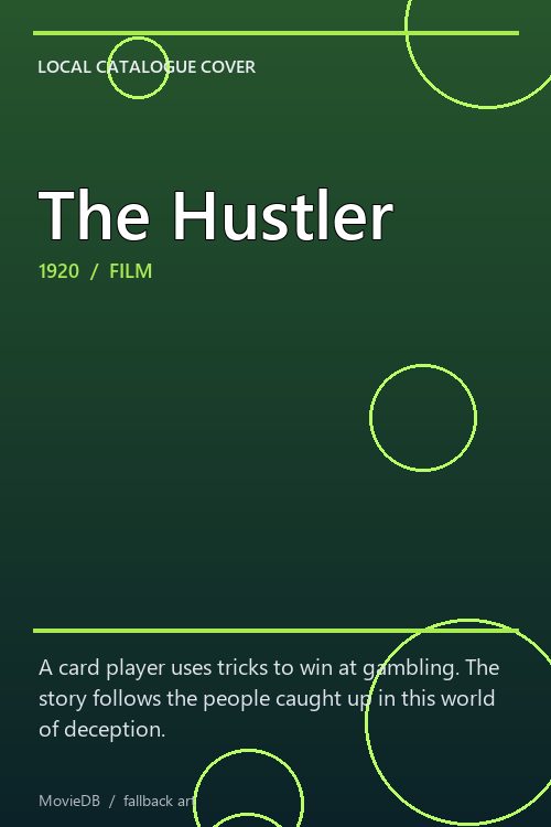 The Hustler poster