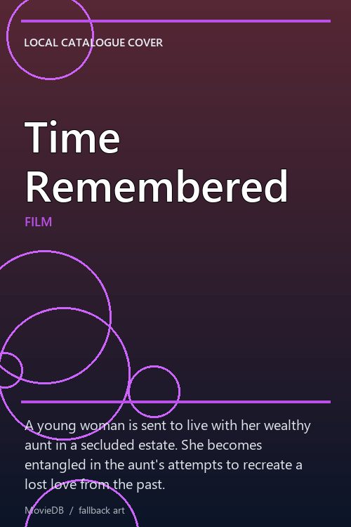 Time Remembered poster