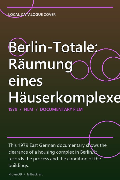 Berlin-Totale: Räumung eines Häuserkomplexes poster