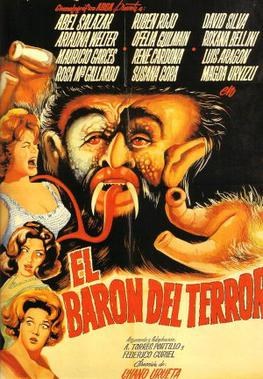 Le Baron de la terreur poster