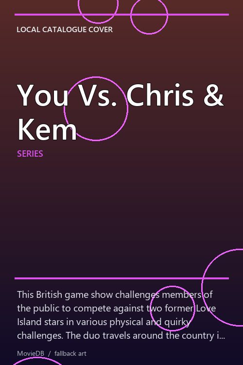 You Vs. Chris & Kem poster