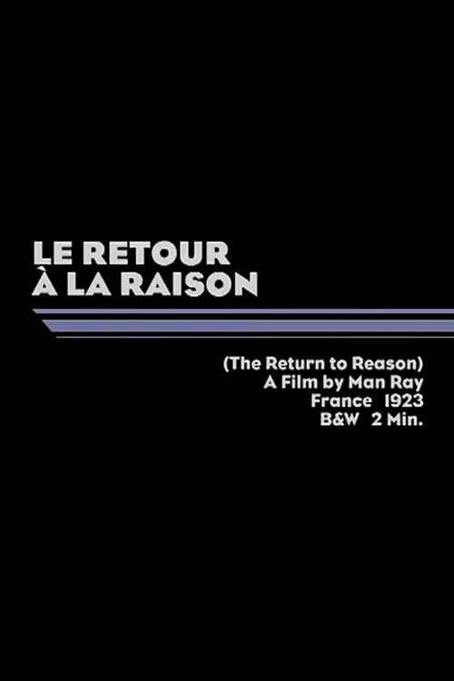 Le Retour à la Raison poster
