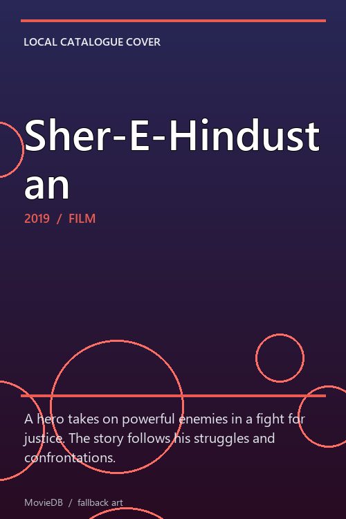 Sher-E-Hindustan poster