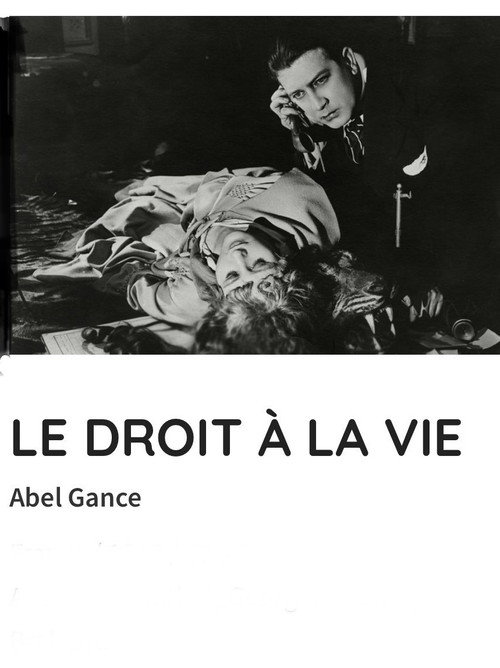 Le droit à la vie poster