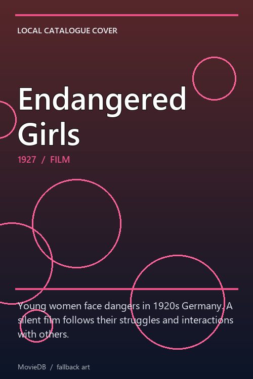 Endangered Girls poster