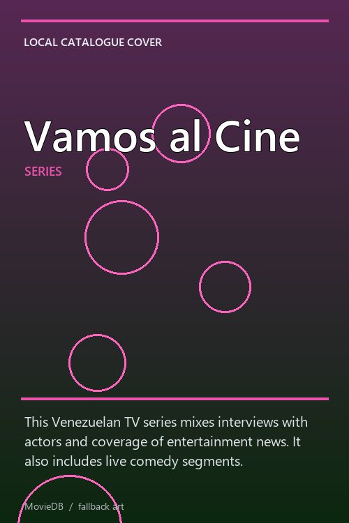 Vamos al Cine poster