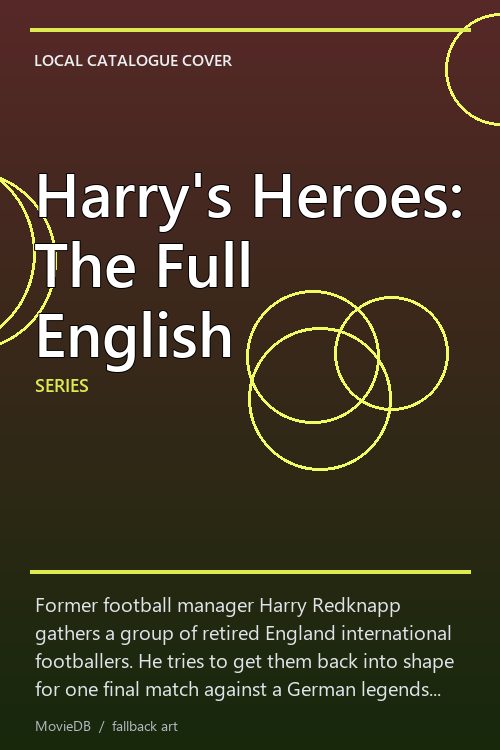 Harry's Heroes: The Full English poster