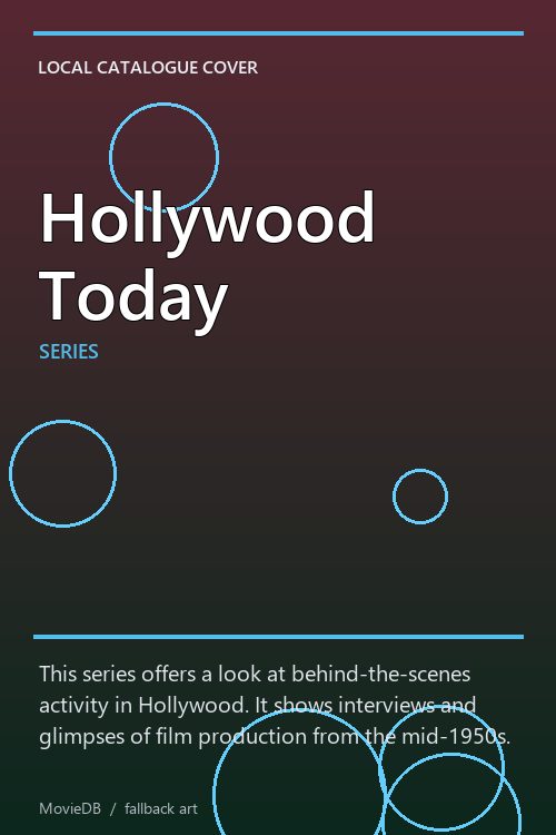 Hollywood Today poster
