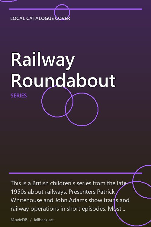 Railway Roundabout poster