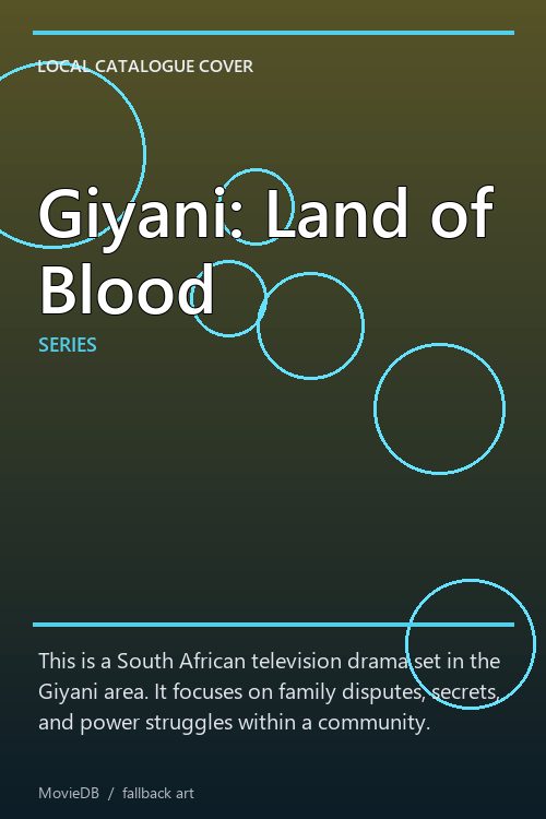 Giyani: Land of Blood poster