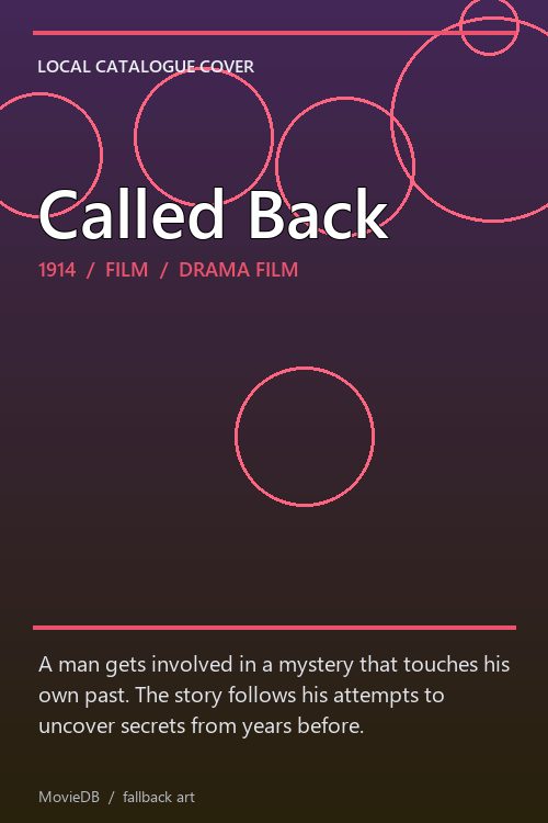 Called Back poster