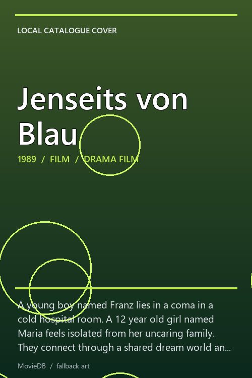 Jenseits von Blau poster