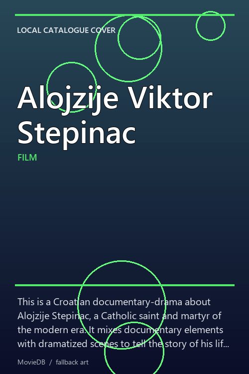 Alojzije Viktor Stepinac poster