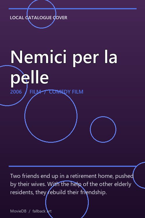 Nemici per la pelle poster
