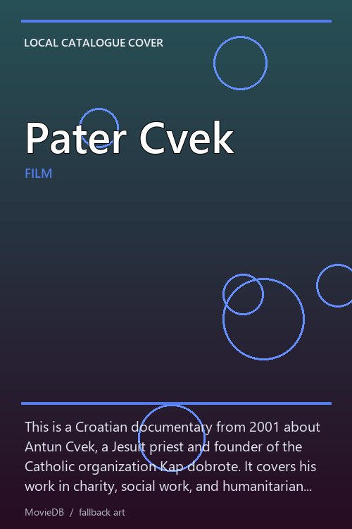 Pater Cvek poster