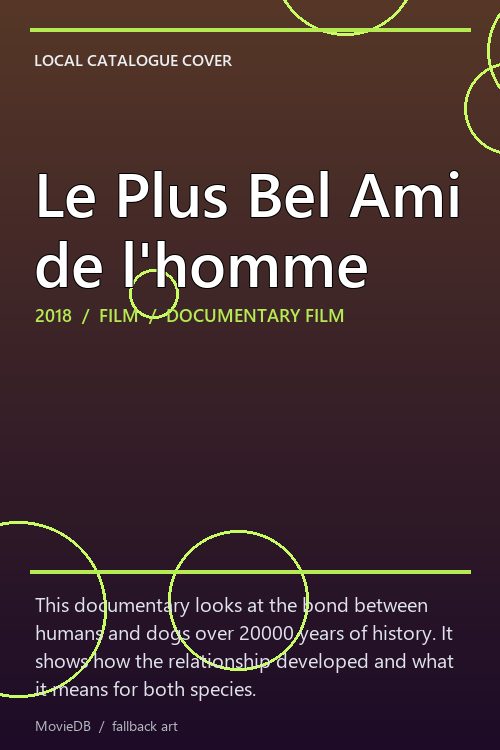 Le Plus Bel Ami de l'homme poster