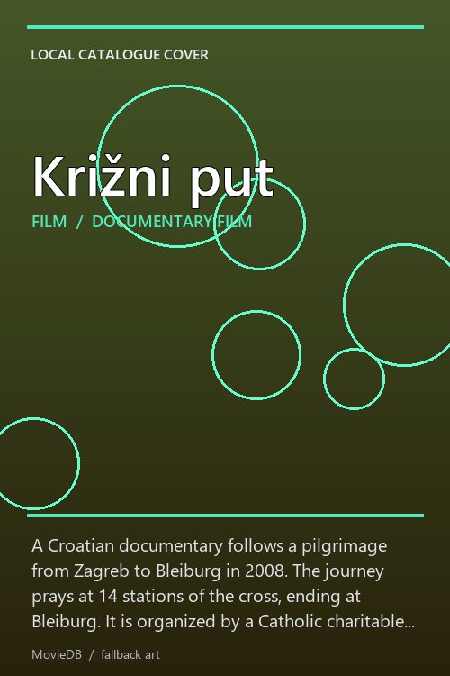 Križni put poster