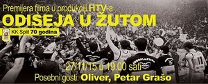 70 godina KK Split: Odiseja u žutom poster