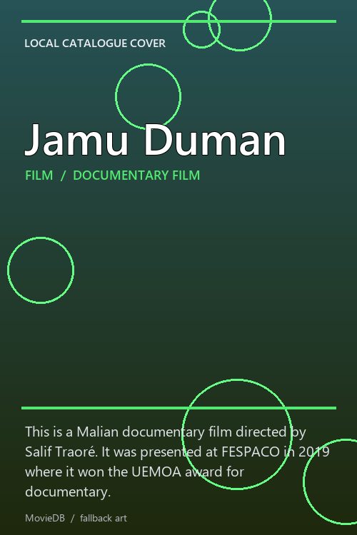 Jamu Duman poster