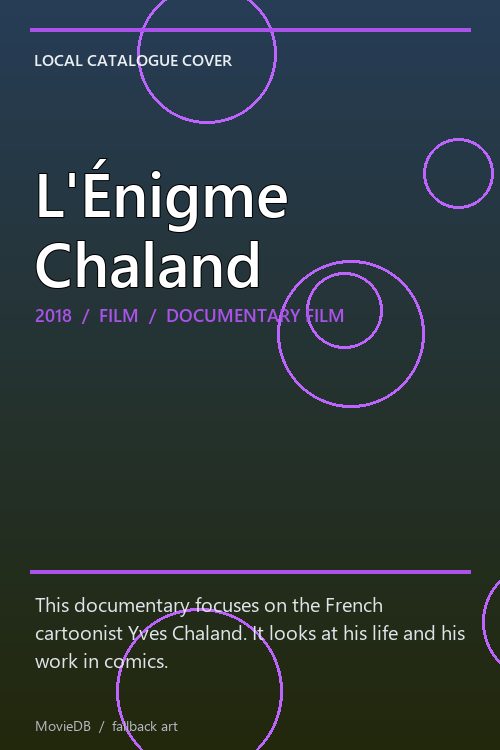 L'Énigme Chaland poster