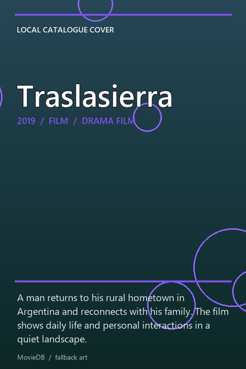 Traslasierra poster