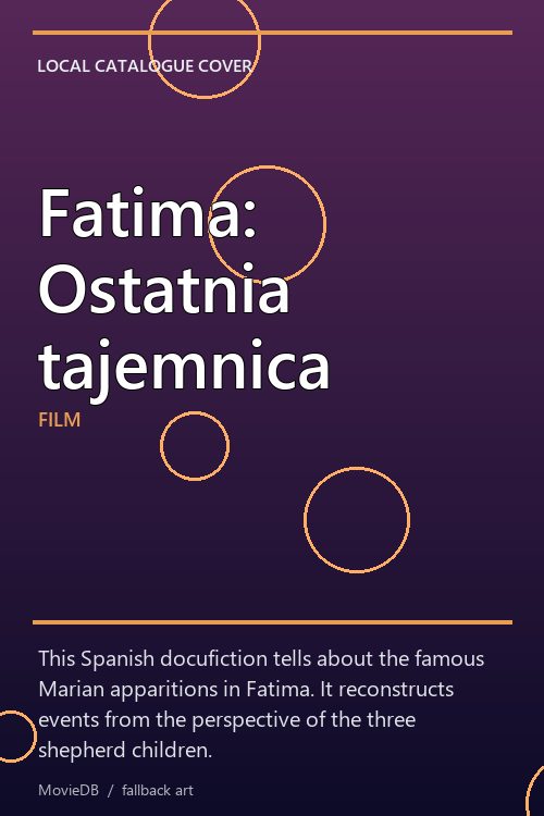 Fatima: Ostatnia tajemnica poster
