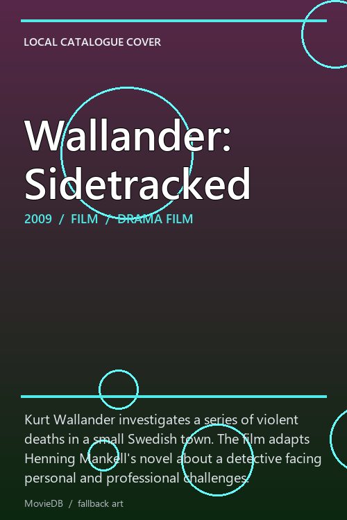 Wallander: Sidetracked poster