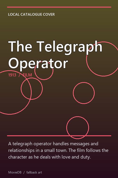 The Telegraph Operator poster