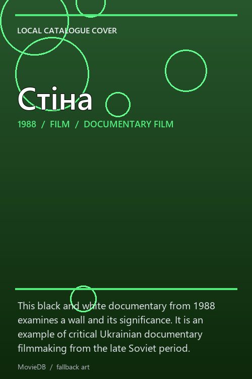 Стіна poster