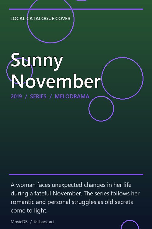 Sunny November poster