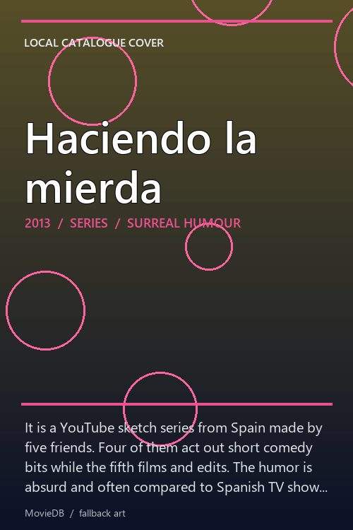 Haciendo la mierda poster