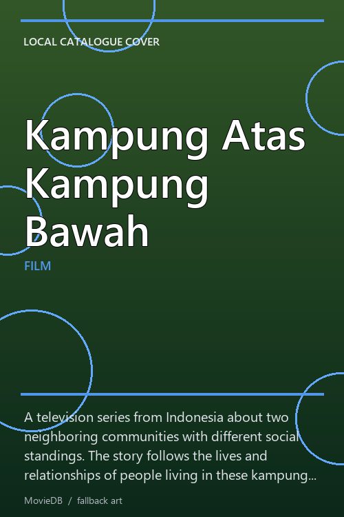 Kampung Atas Kampung Bawah poster