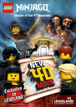 Lego Ninjago: Master of the 4th Dimension poster