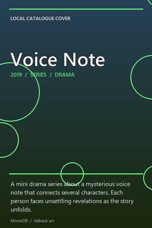 Voice Note poster