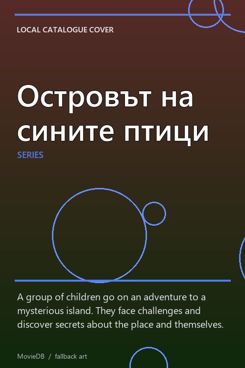 Островът на сините птици poster