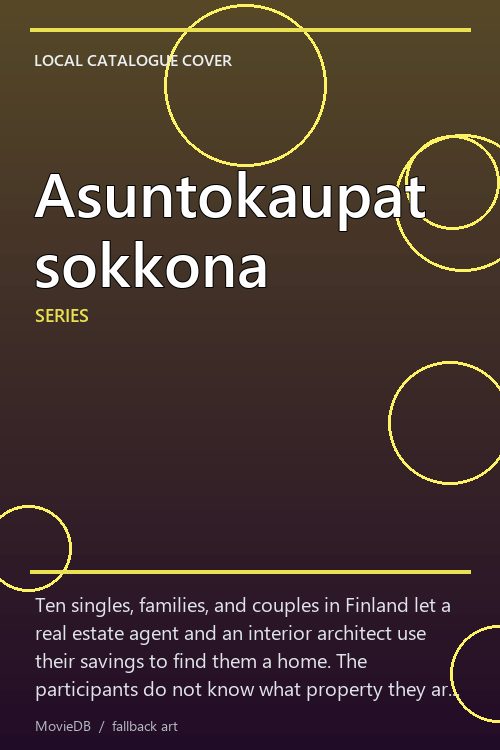 Asuntokaupat sokkona poster