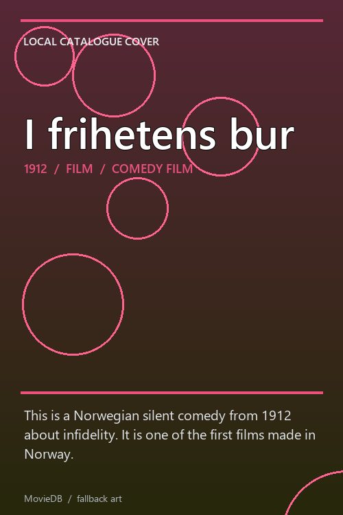 I frihetens bur poster