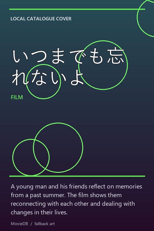 いつまでも忘れないよ poster