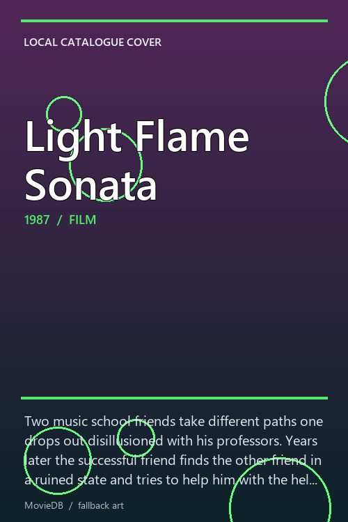 Light Flame Sonata poster