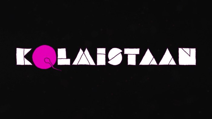 Kolmistaan poster