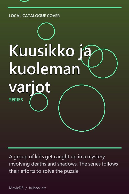 Kuusikko ja kuoleman varjot poster
