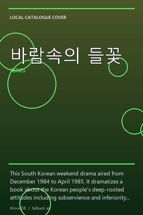 바람속의 들꽃 poster
