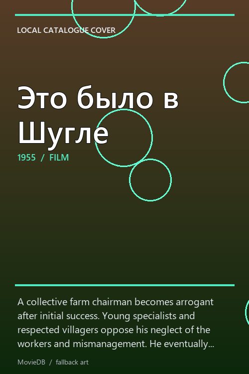 Это было в Шугле poster