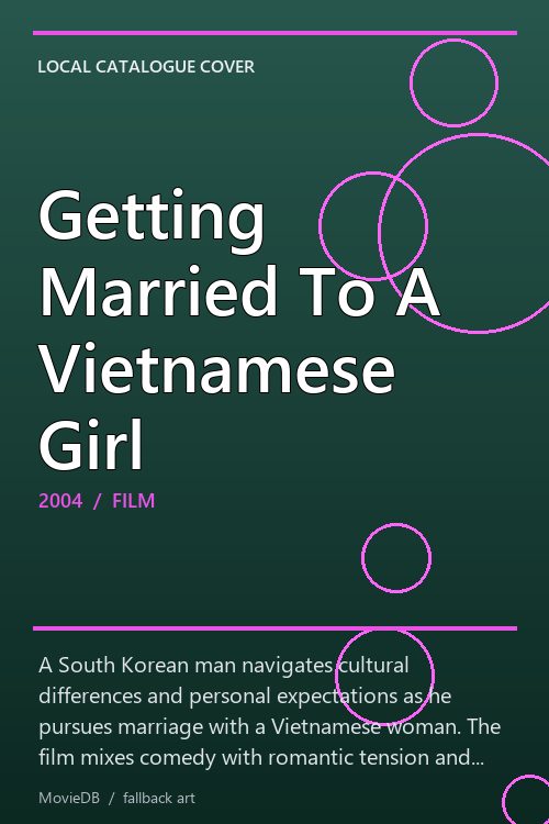 Getting Married To A Vietnamese Girl poster